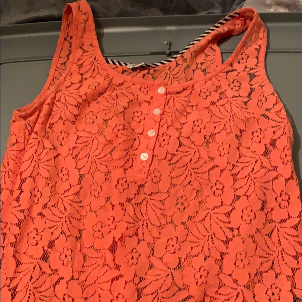 Lace tank
